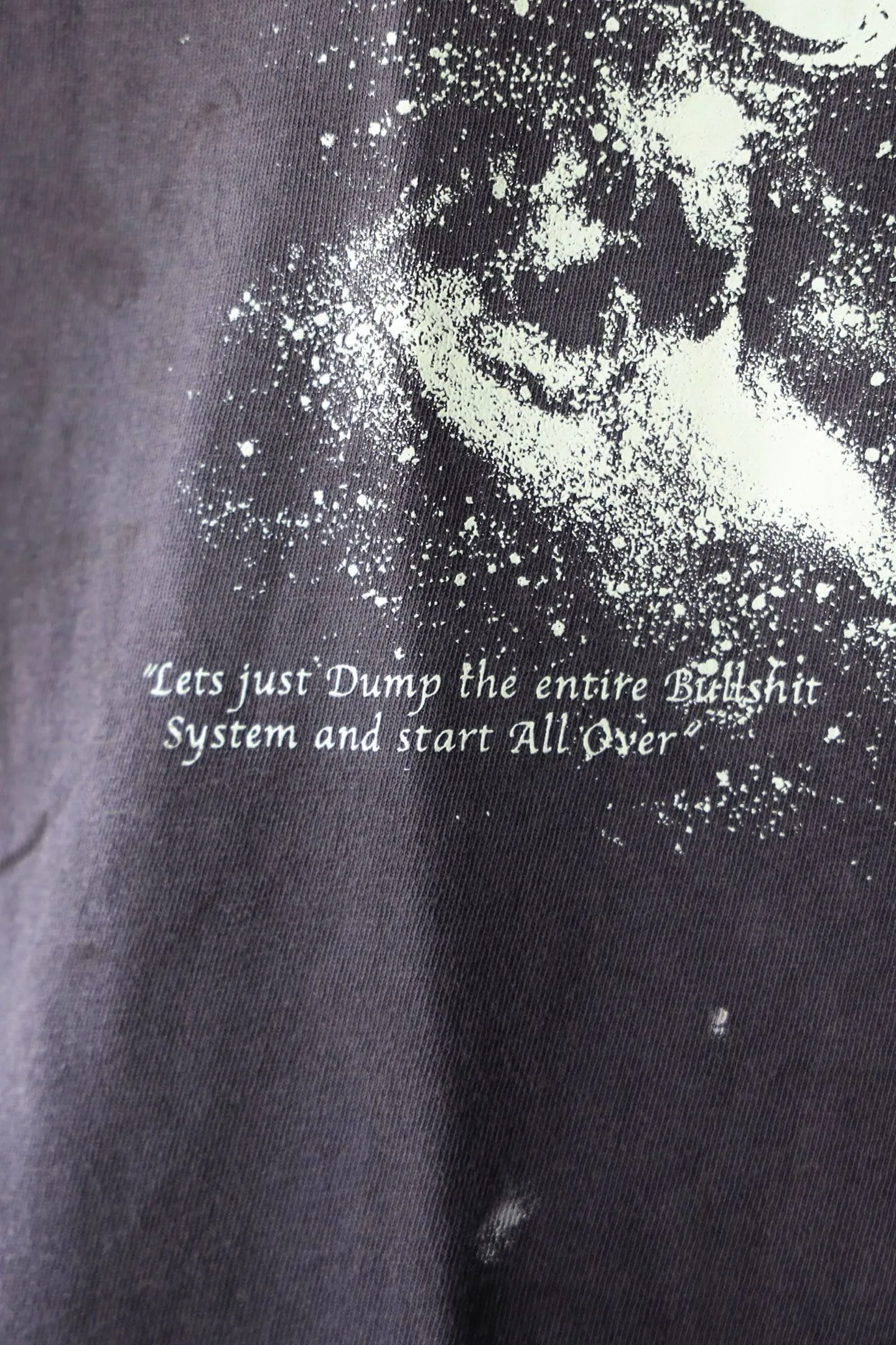 SAINT Mxxxxxx SS TEE/JESUS/BLK Luminous thorn Jesus, washed black S-XL, ready-to-wear vulcanized parts dyeing, heavy washing water spray fading, simulating natural fading texture, creating new vintage effect on the ceiling, environmentally friendly luminous paste imported from Japan, significant luminous effect, tube-woven OE yarn fabric, correct accessories, top purchasing agent level